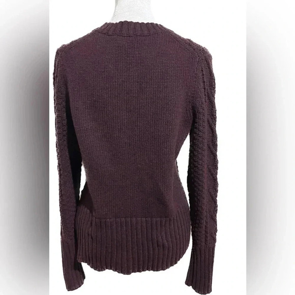 Gap small burgundy knit sweater - Picture 2 of 7
